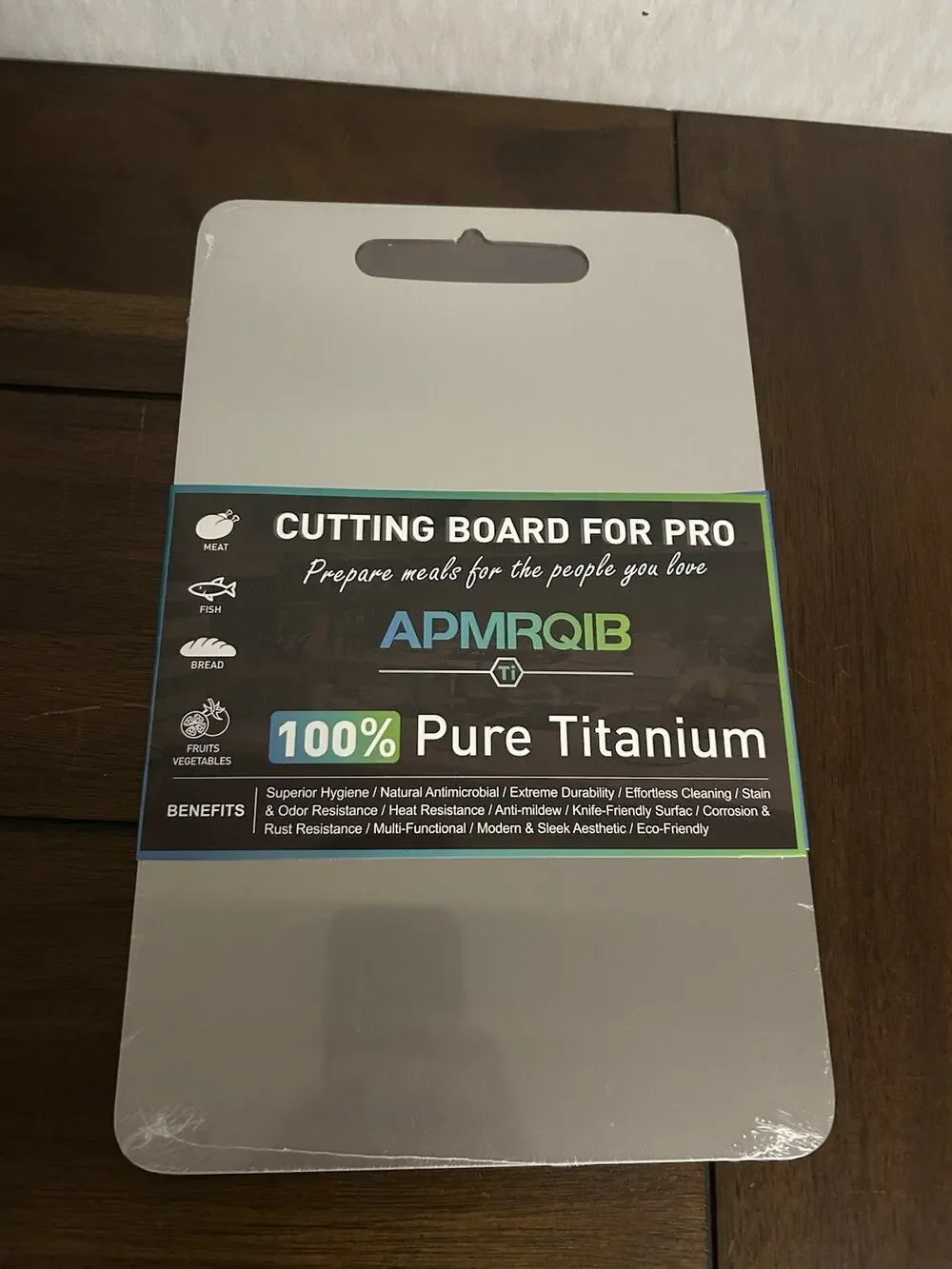 APMRQIB Pure Titanium Cutting Board 12.5